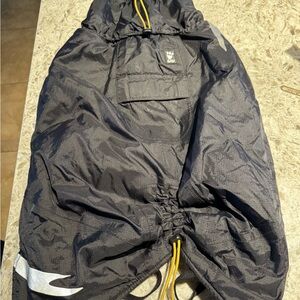 Black Hurtta winter coat size 18